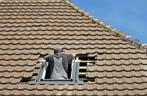Pose de velux - Muret